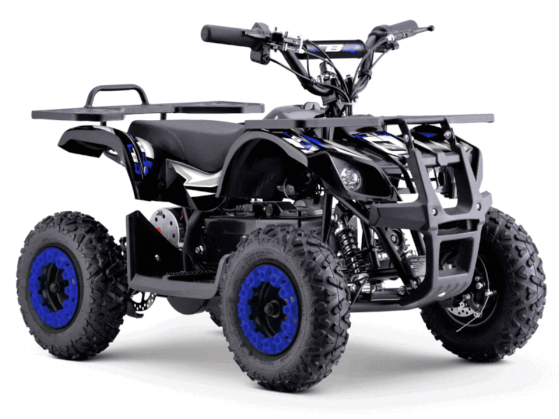 Pocket quad électrique E-Sand Bleu